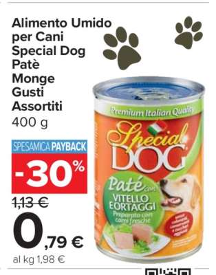 Alimento Umido per Cani Special Dog Patè Monge Gusti Assortiti
