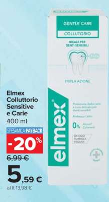 Elmex Collutorio Sensitive e Carie