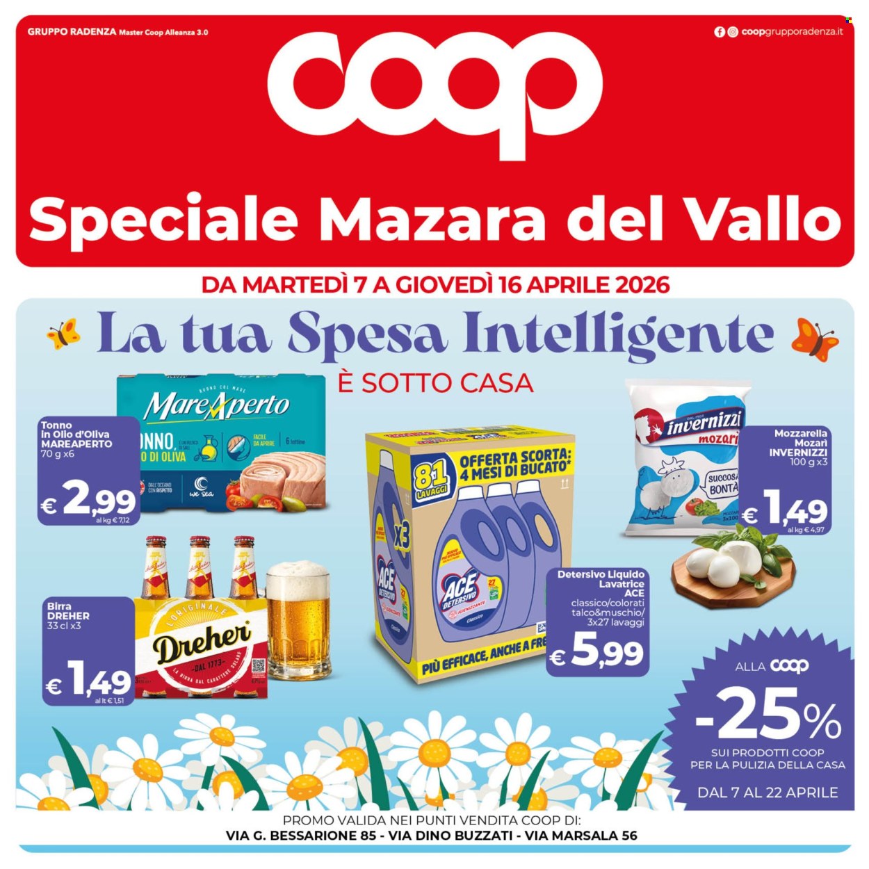 Volantino Coop - 7/4/2026 - 16/4/2026. Pagina 1