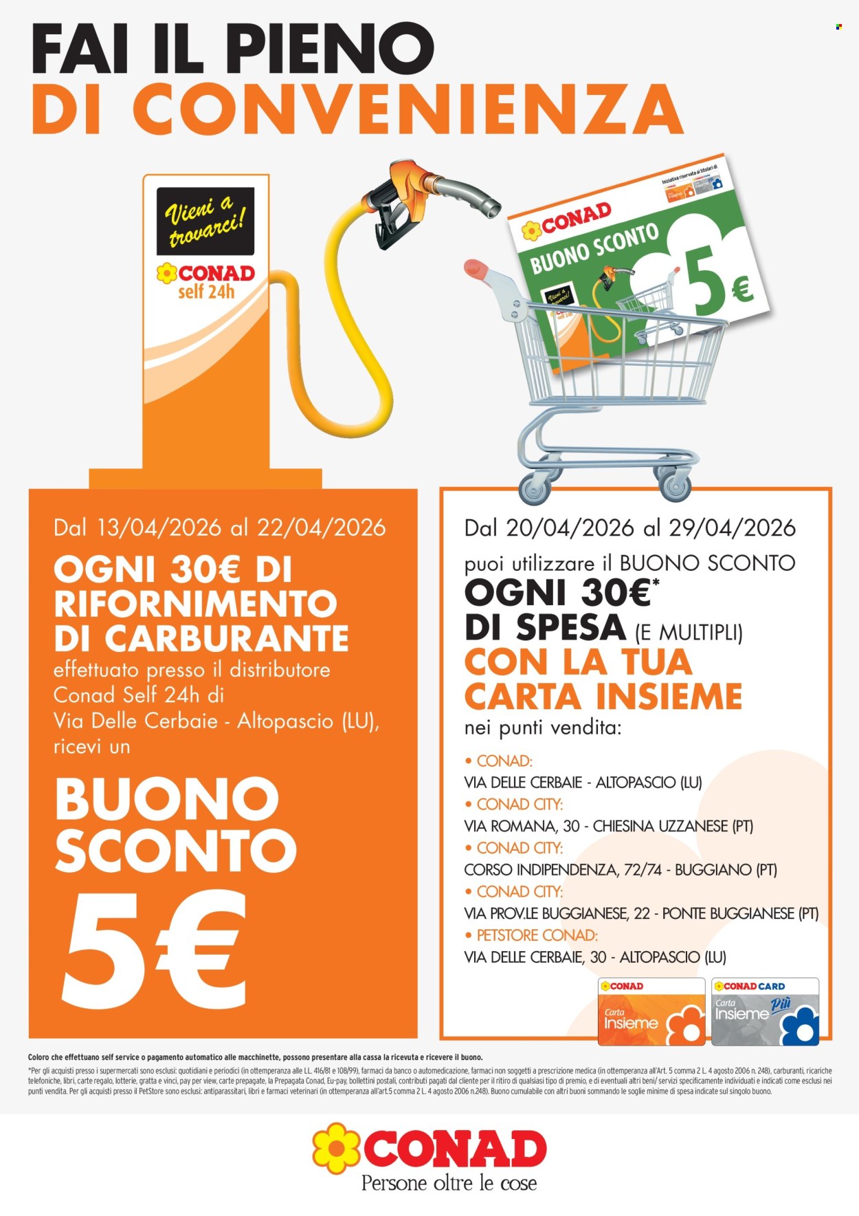 Volantino Conad - 13/4/2026 - 22/4/2026. Pagina 1