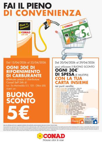 Volantino Conad - 13/4/2026 - 22/4/2026.