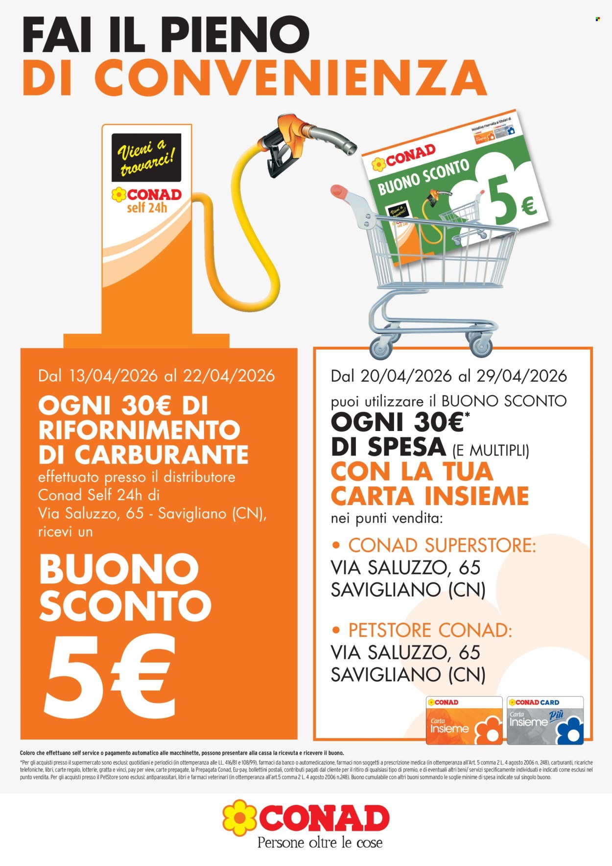 Volantino Conad - 13/4/2026 - 22/4/2026. Pagina 1