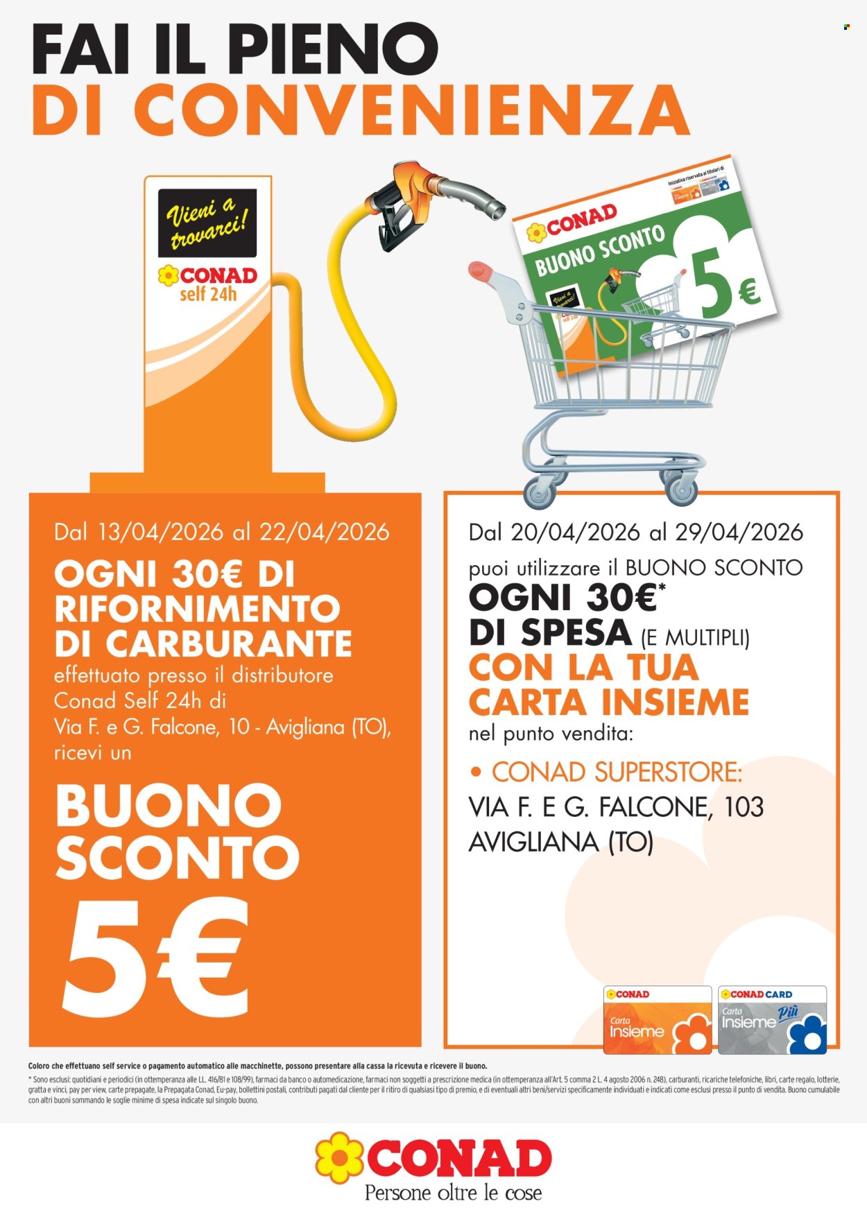 Volantino Conad - 13/4/2026 - 22/4/2026. Pagina 1