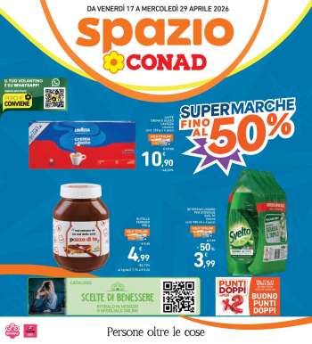 Volantino Spazio Conad - 17/4/2026 - 29/4/2026.