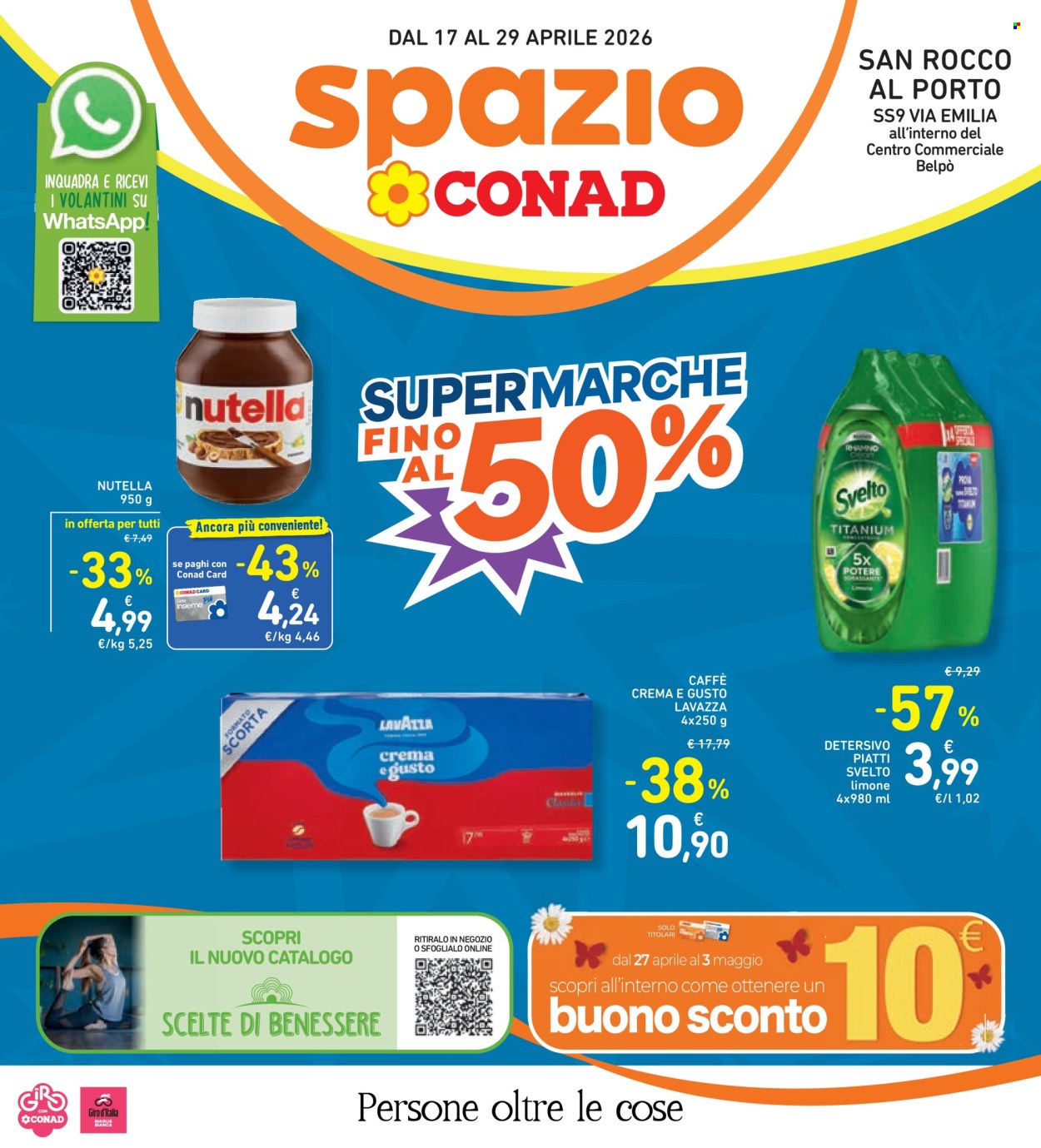 Volantino Spazio Conad - 17/4/2026 - 29/4/2026. Pagina 1