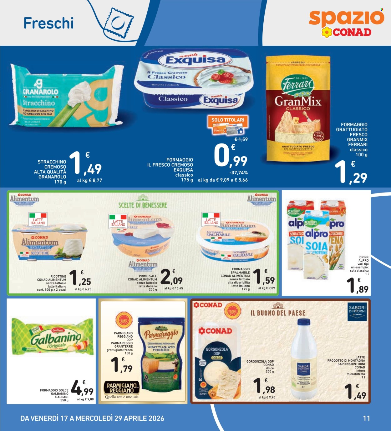 Volantino Spazio Conad - 17/4/2026 - 29/4/2026. Pagina 11