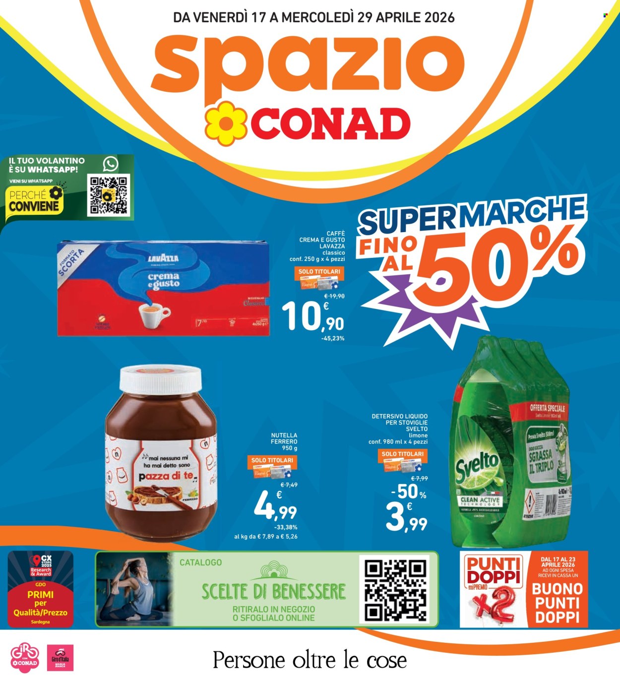 Volantino Spazio Conad - 17/4/2026 - 29/4/2026. Pagina 1