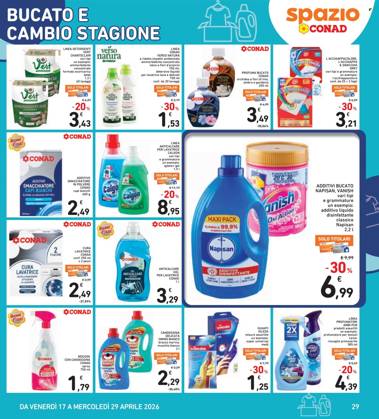 Volantino Spazio Conad - 17/4/2026 - 29/4/2026. Pagina 29