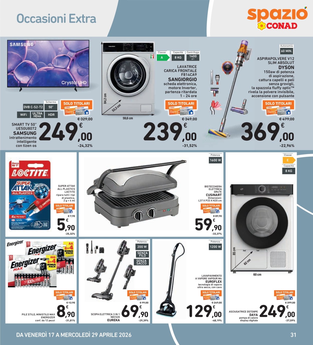 Volantino Spazio Conad - 17/4/2026 - 29/4/2026. Pagina 31