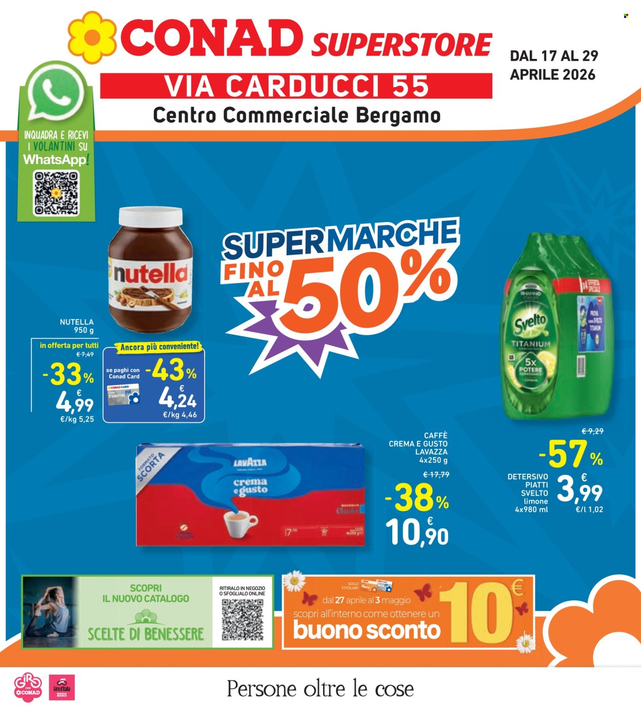 Volantino Conad Superstore - 17/4/2026 - 29/4/2026. Pagina 1