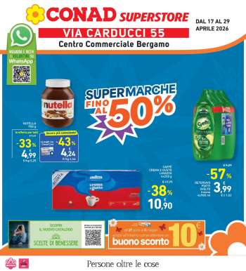 Volantino Conad Superstore - 17/4/2026 - 29/4/2026.