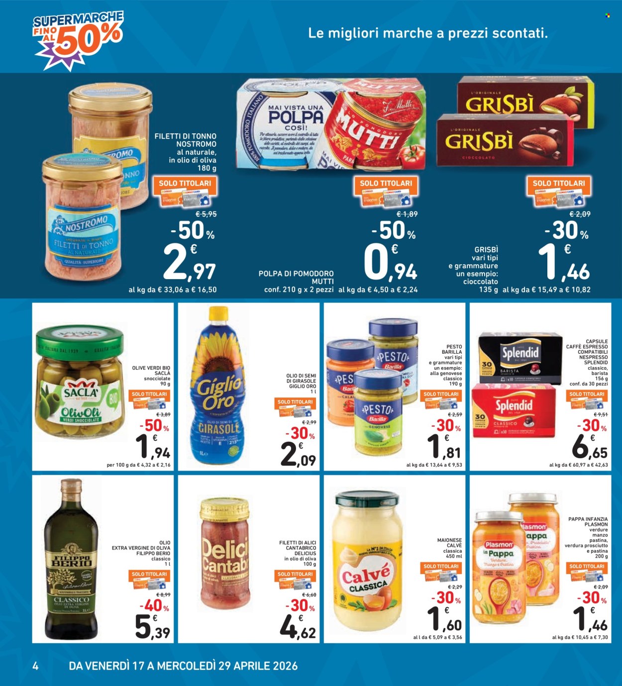 Volantino Spazio Conad - 17/4/2026 - 29/4/2026. Pagina 4