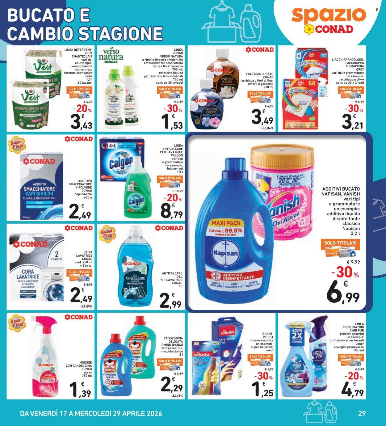 Volantino Spazio Conad - 17/4/2026 - 29/4/2026. Pagina 29