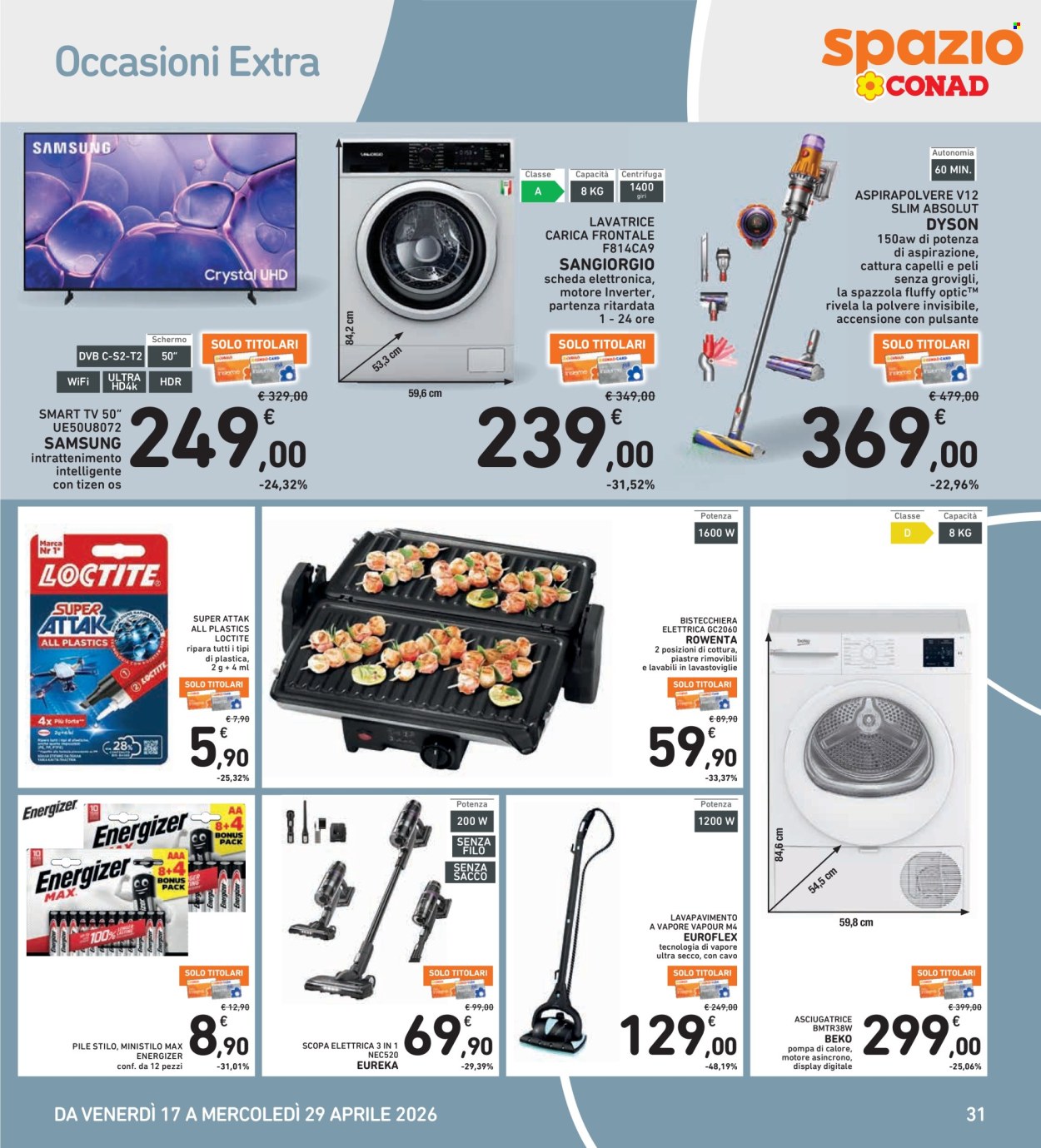 Volantino Spazio Conad - 17/4/2026 - 29/4/2026. Pagina 31