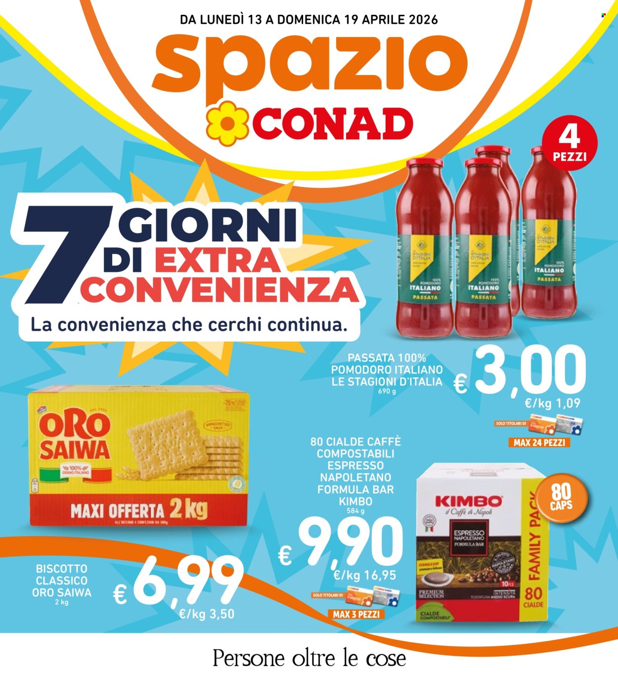 Volantino Spazio Conad - 13/4/2026 - 19/4/2026. Pagina 1