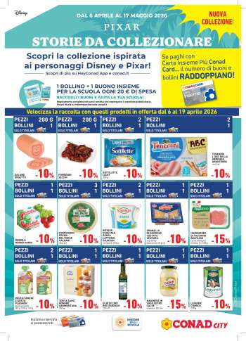 Volantino Conad - 6/4/2026 - 19/4/2026.
