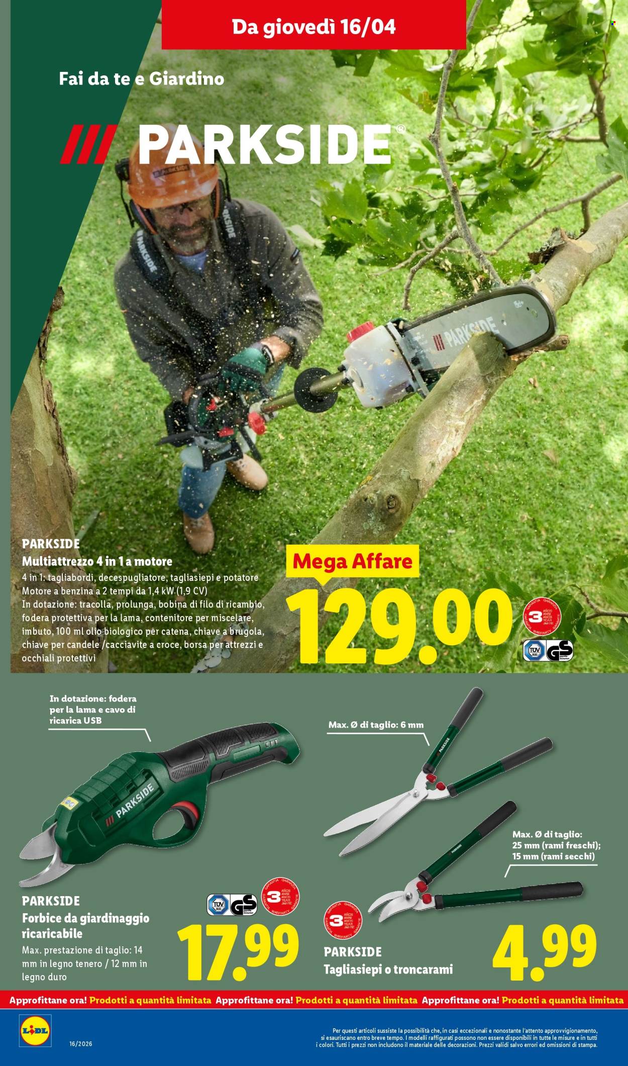 Volantino Lidl - 16/4/2026 - 22/4/2026. Pagina 20