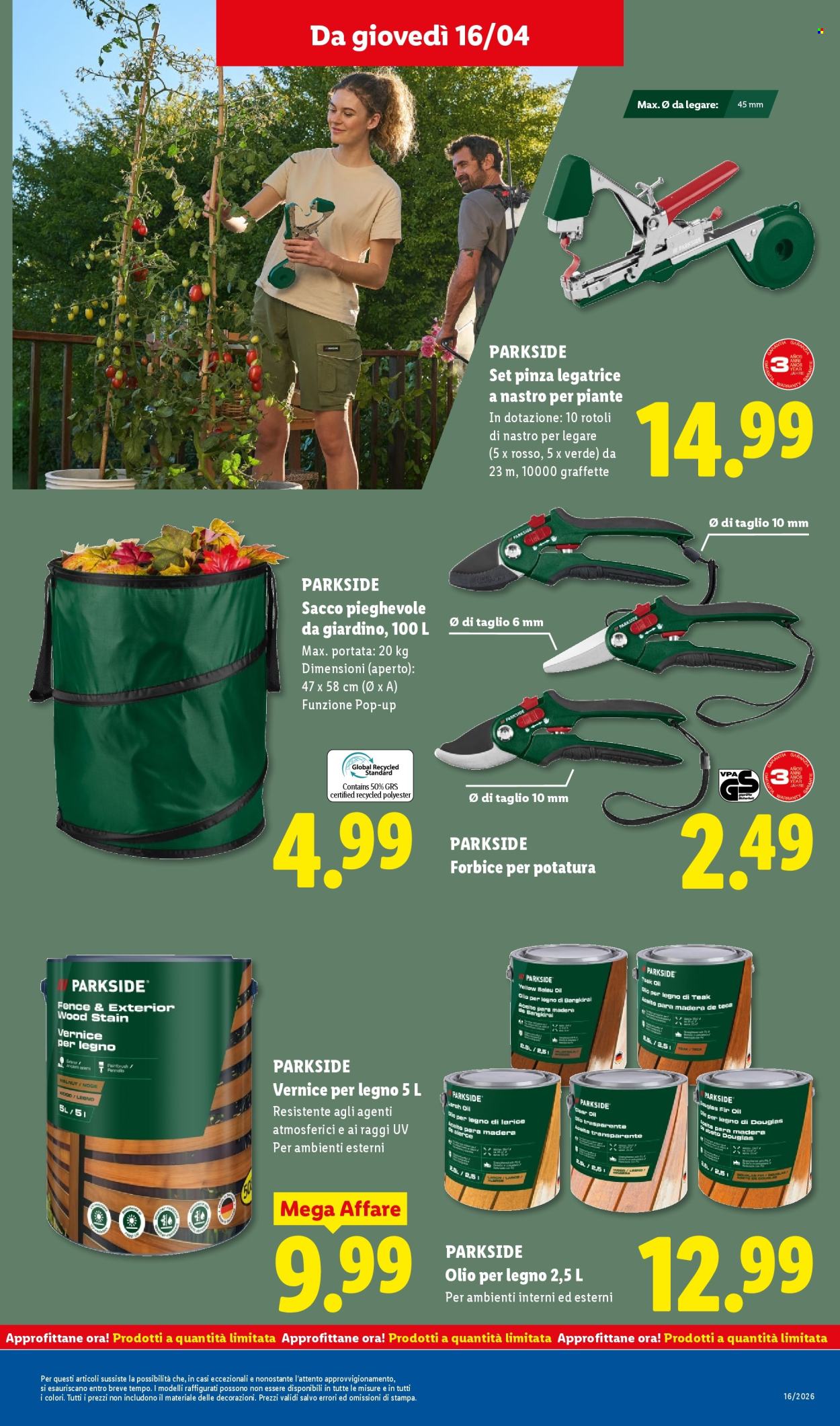 Volantino Lidl - 16/4/2026 - 22/4/2026. Pagina 21