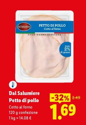 Dal Salumiere Petto di pollo