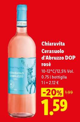 Chiaravita Cerasuolo d'Abruzzo DOP rosè