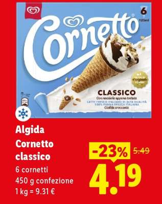 Algida Cornetto classico
