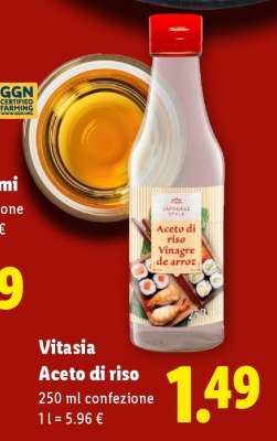Vitasia Aceto di riso