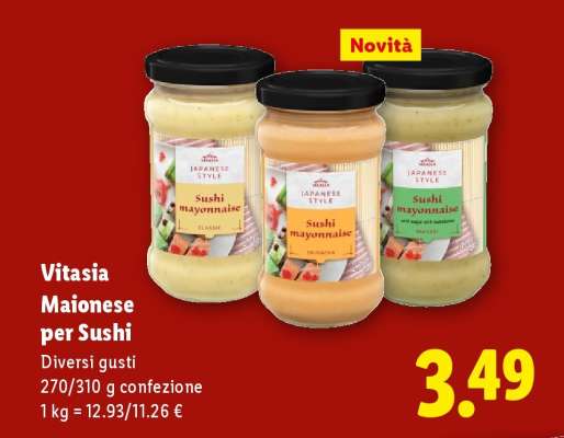 Vitasia Maionese per Sushi