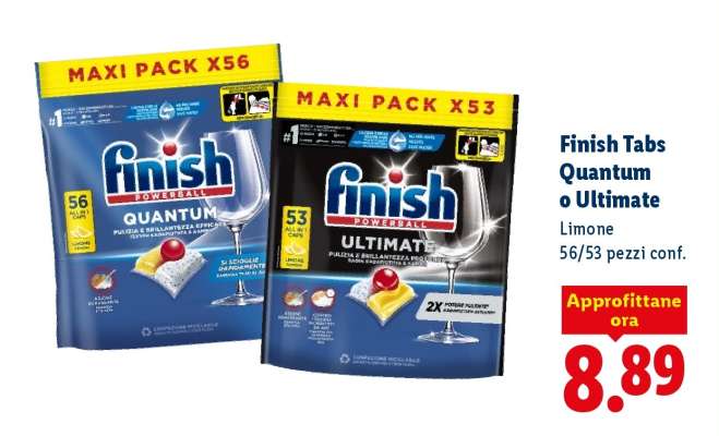 Finish Tabs Quantum o Ultimate