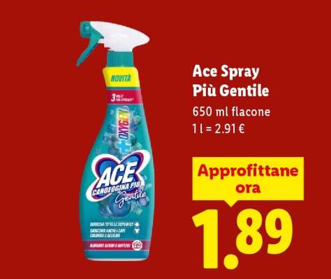 Ace Spray Più Gentile