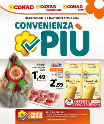 Volantino Conad - 15/4/2026 - 21/4/2026.