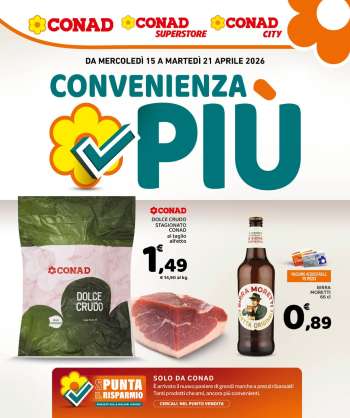 Volantino Conad - 15/4/2026 - 21/4/2026.