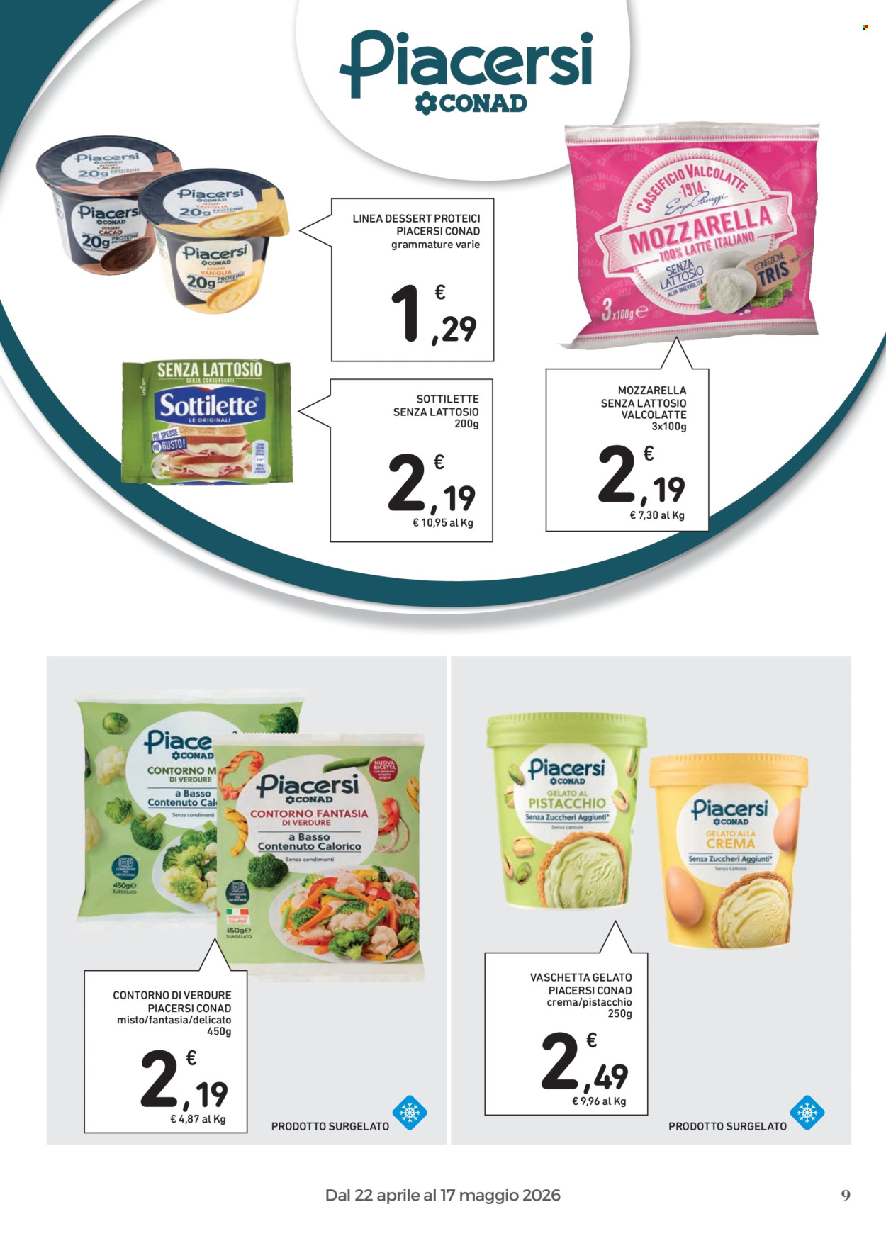 Volantino Conad - 22/4/2026 - 17/5/2026. Pagina 9