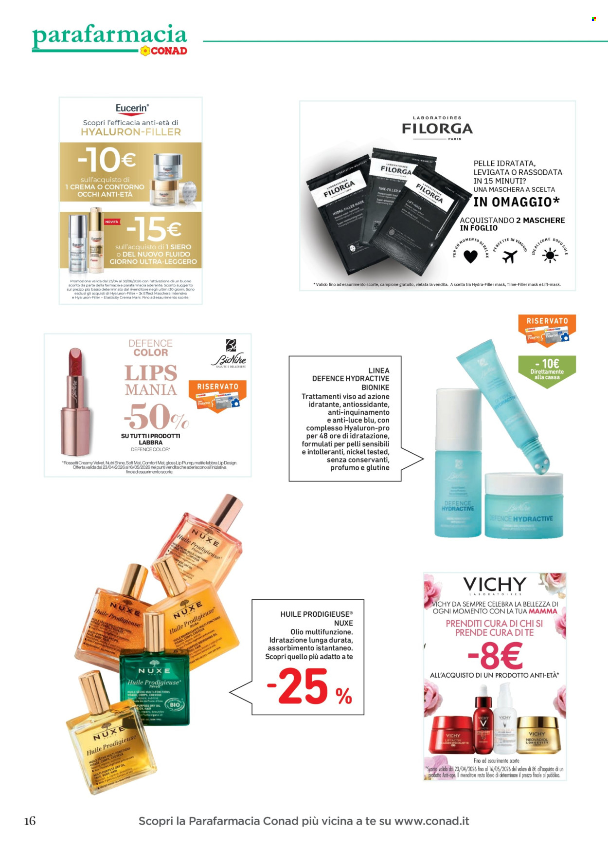 Volantino Conad - 22/4/2026 - 17/5/2026. Pagina 16