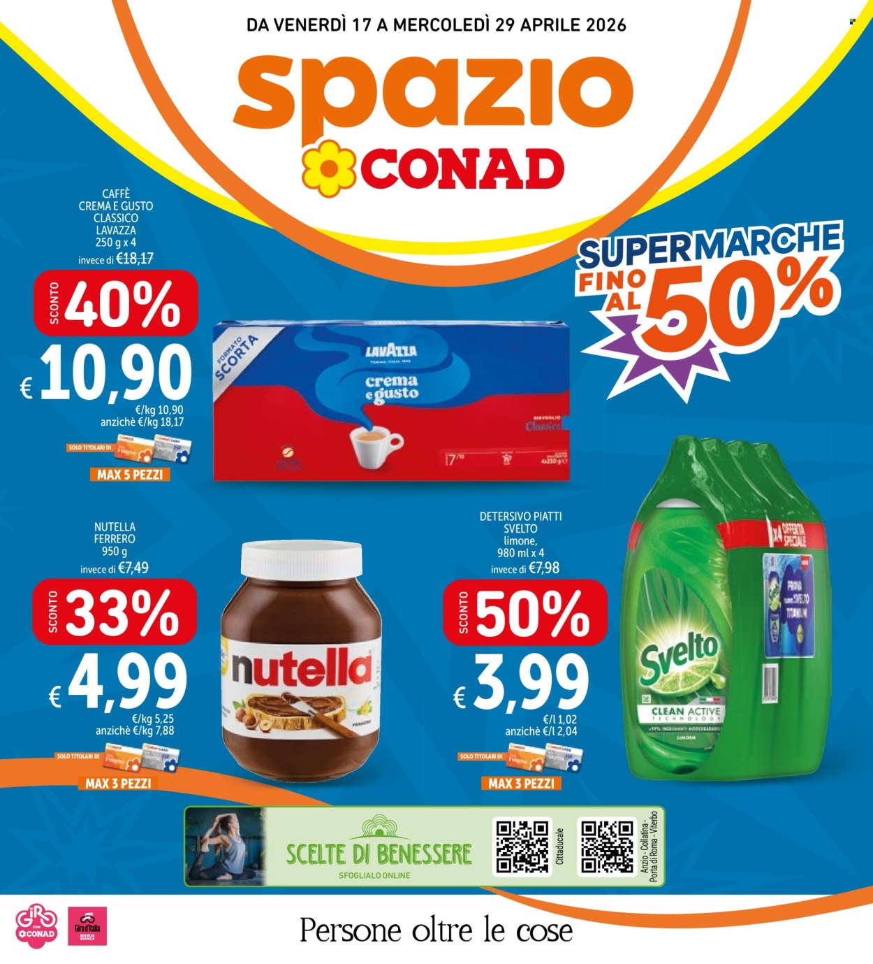Volantino Spazio Conad - 17/4/2026 - 29/4/2026. Pagina 1