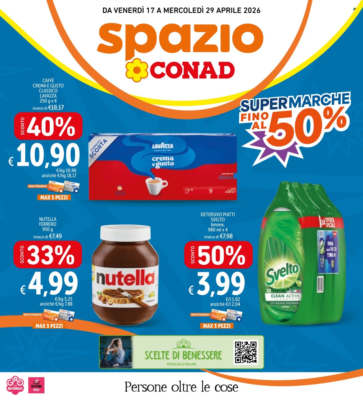 Volantino Spazio Conad - 17/4/2026 - 29/4/2026. Pagina 1