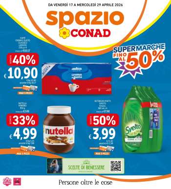 Volantino Spazio Conad - 17/4/2026 - 29/4/2026.