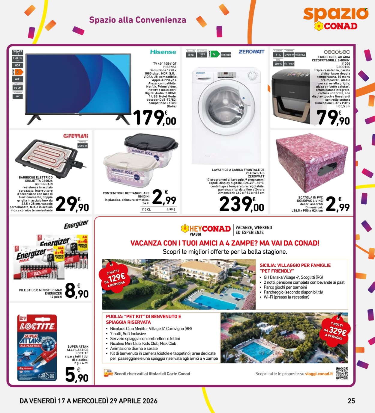 Volantino Spazio Conad - 17/4/2026 - 29/4/2026. Pagina 25