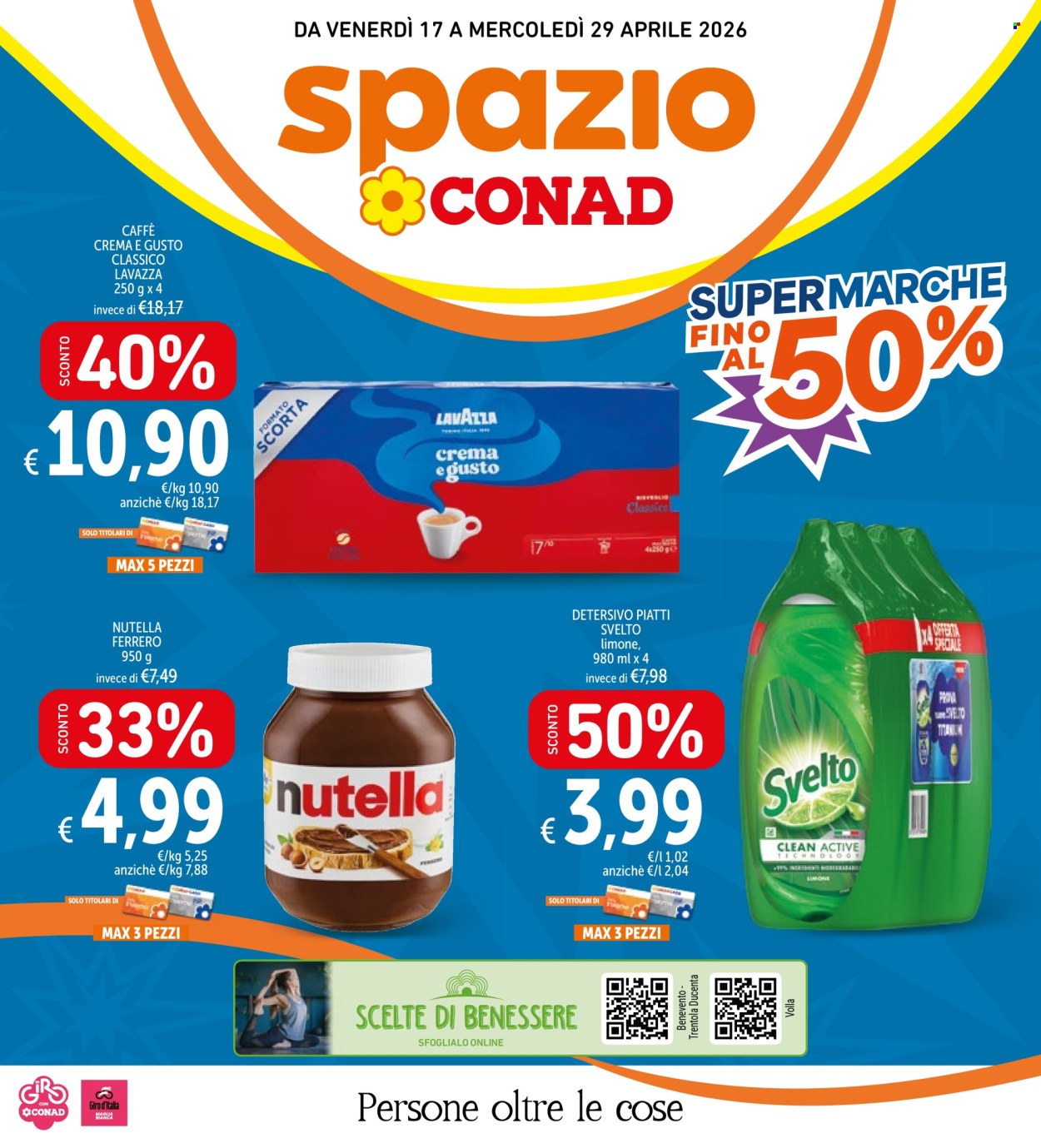 Volantino Spazio Conad - 17/4/2026 - 29/4/2026. Pagina 1