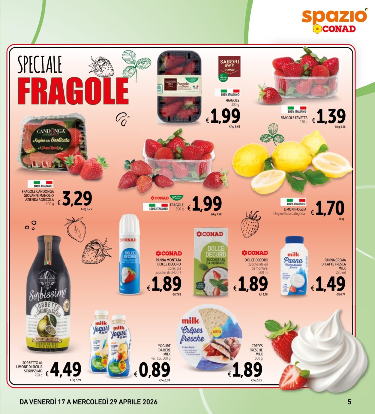 Volantino Spazio Conad - 17/4/2026 - 29/4/2026. Pagina 5