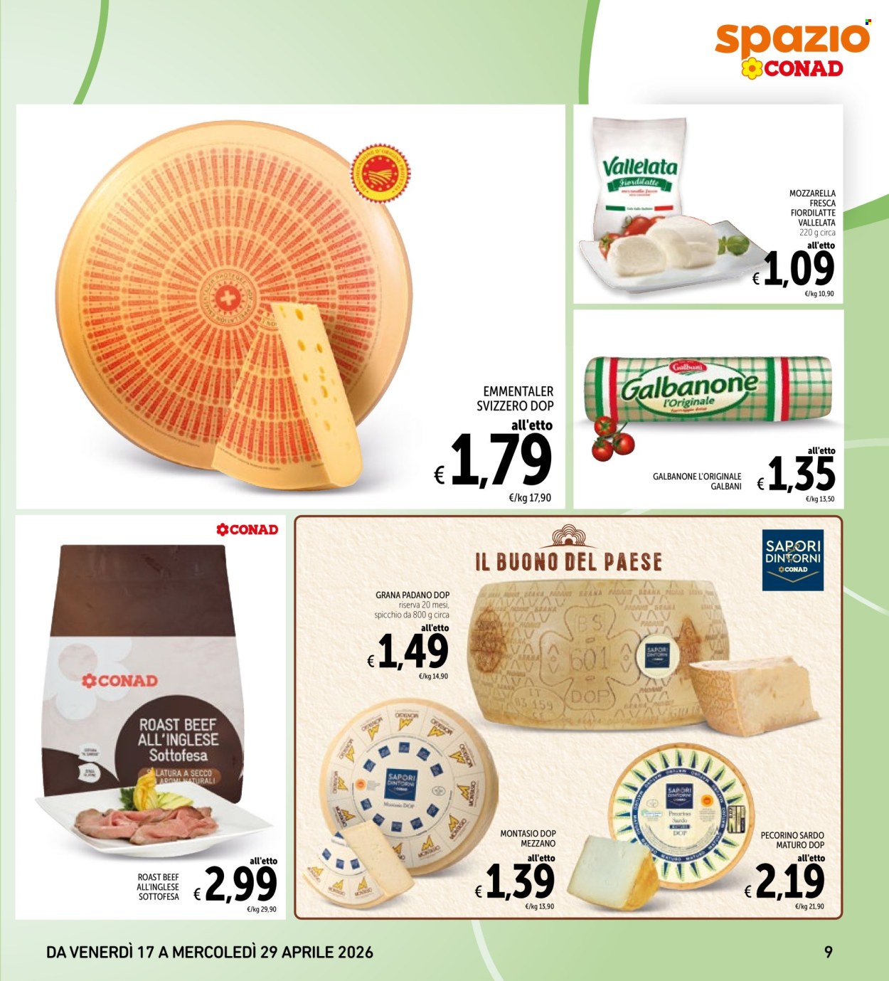 Volantino Spazio Conad - 17/4/2026 - 29/4/2026. Pagina 9