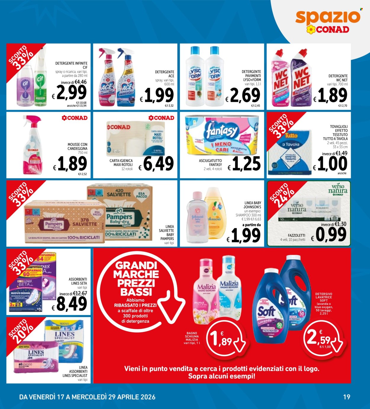 Volantino Spazio Conad - 17/4/2026 - 29/4/2026. Pagina 19