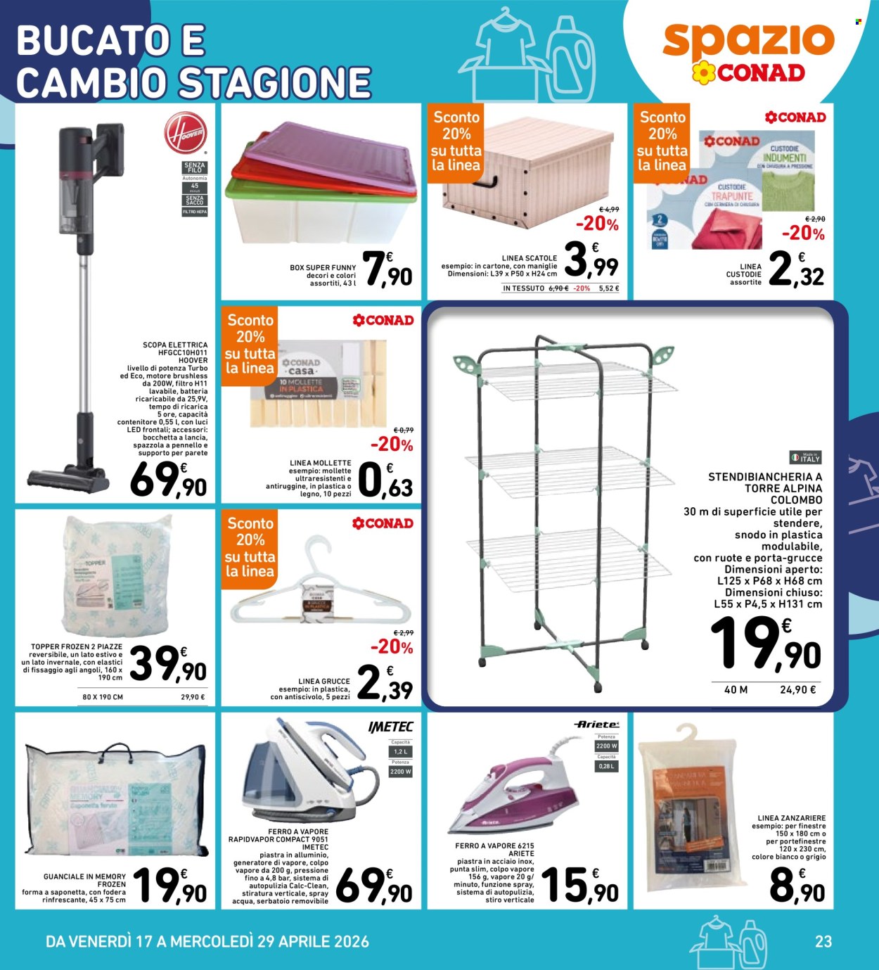 Volantino Spazio Conad - 17/4/2026 - 29/4/2026. Pagina 23