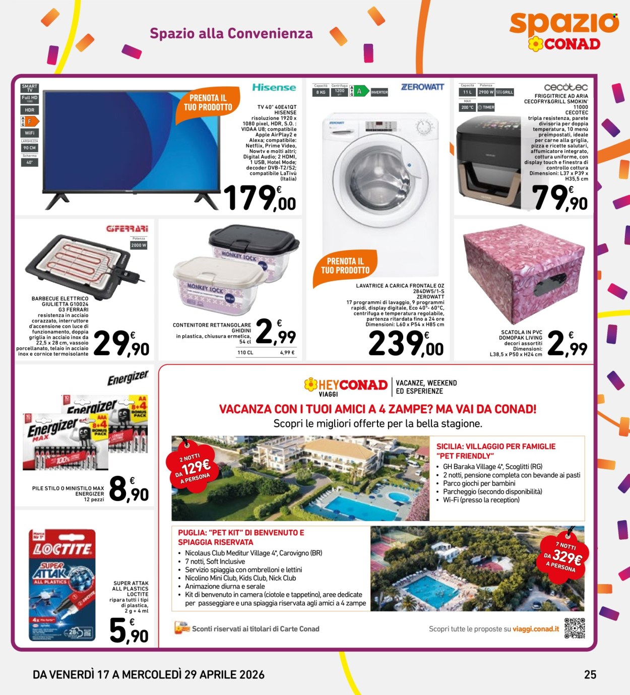 Volantino Spazio Conad - 17/4/2026 - 29/4/2026. Pagina 25