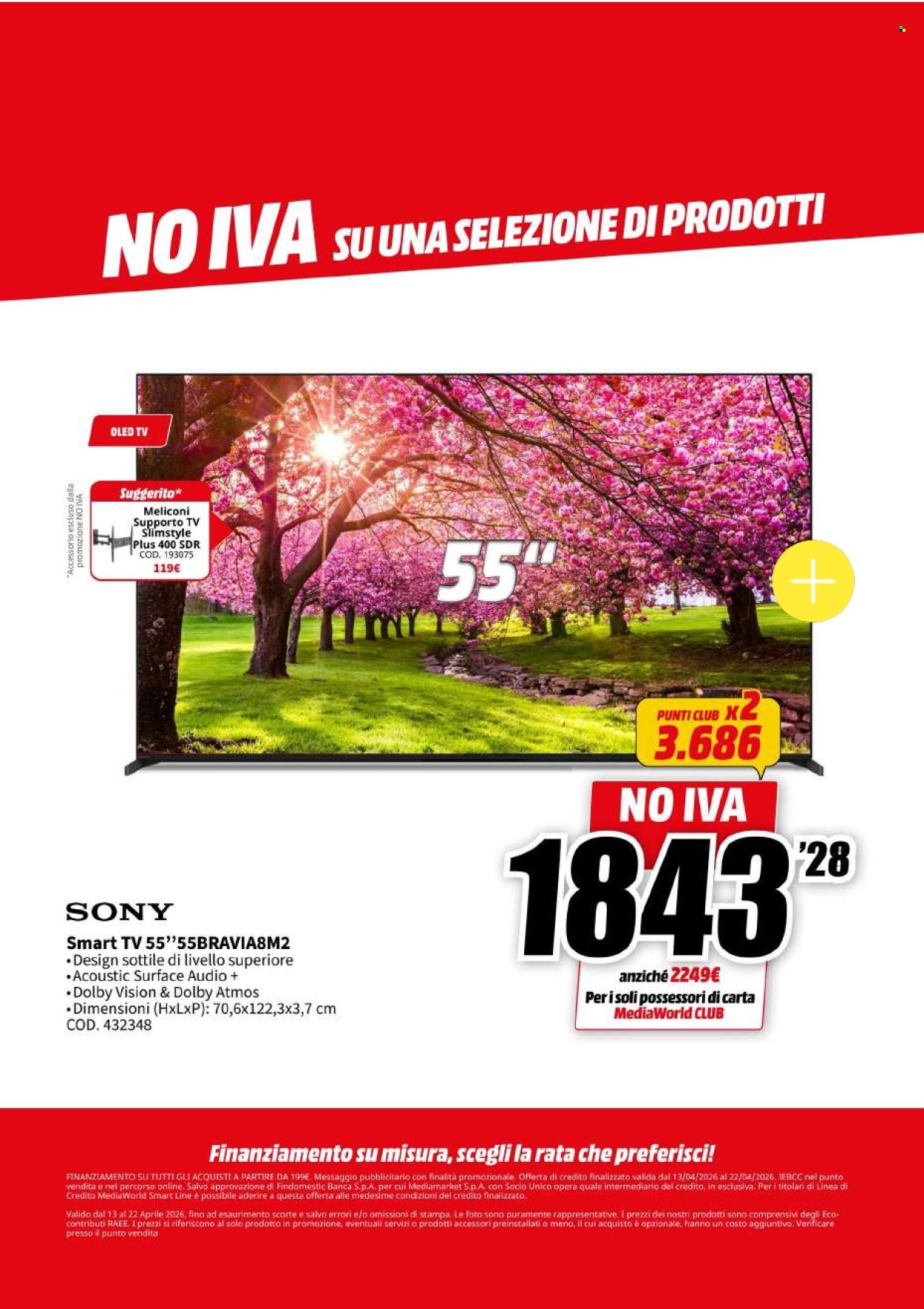 Volantino MediaWorld - 13/4/2026 - 22/4/2026. Pagina 2