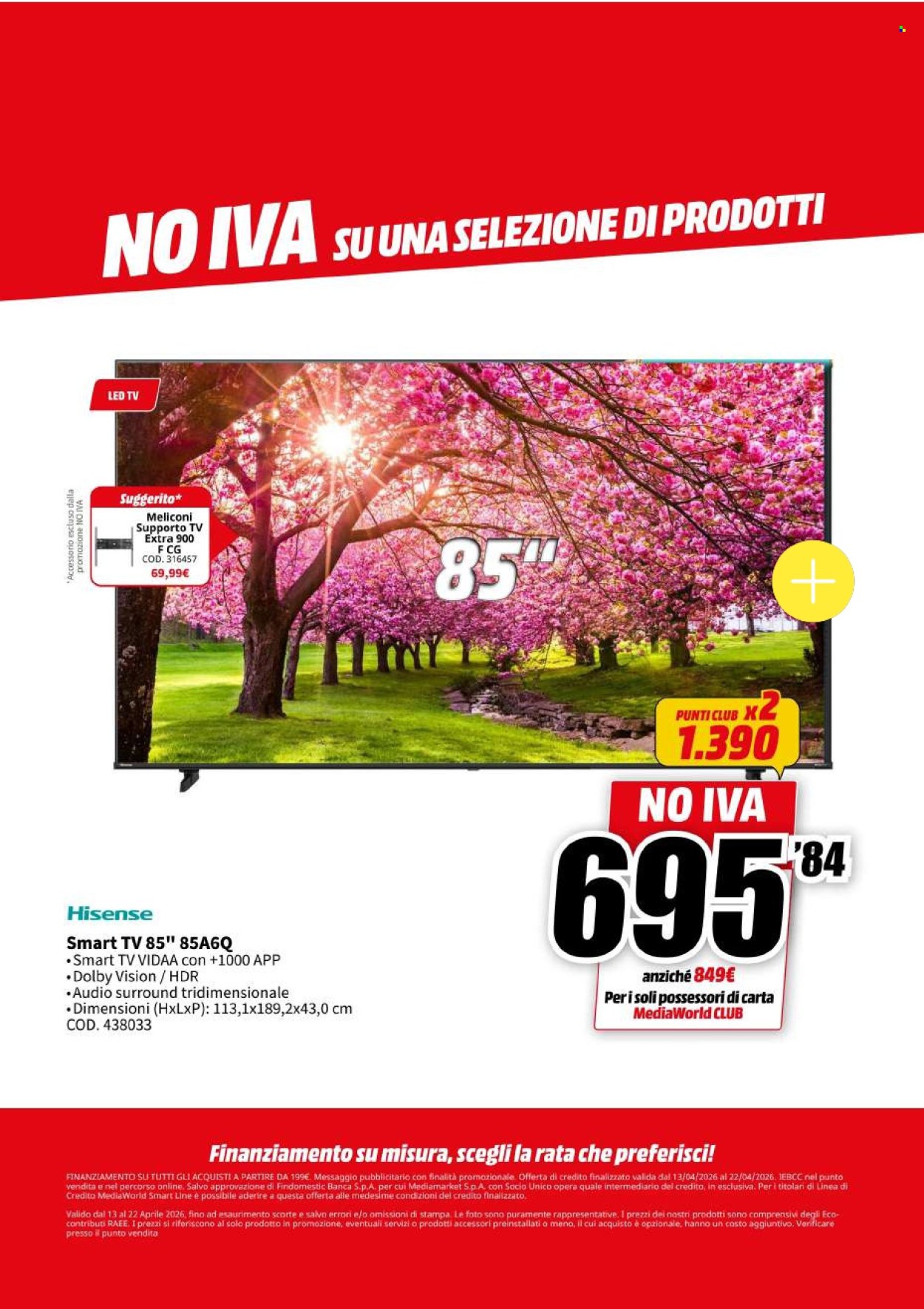 Volantino MediaWorld - 13/4/2026 - 22/4/2026. Pagina 3