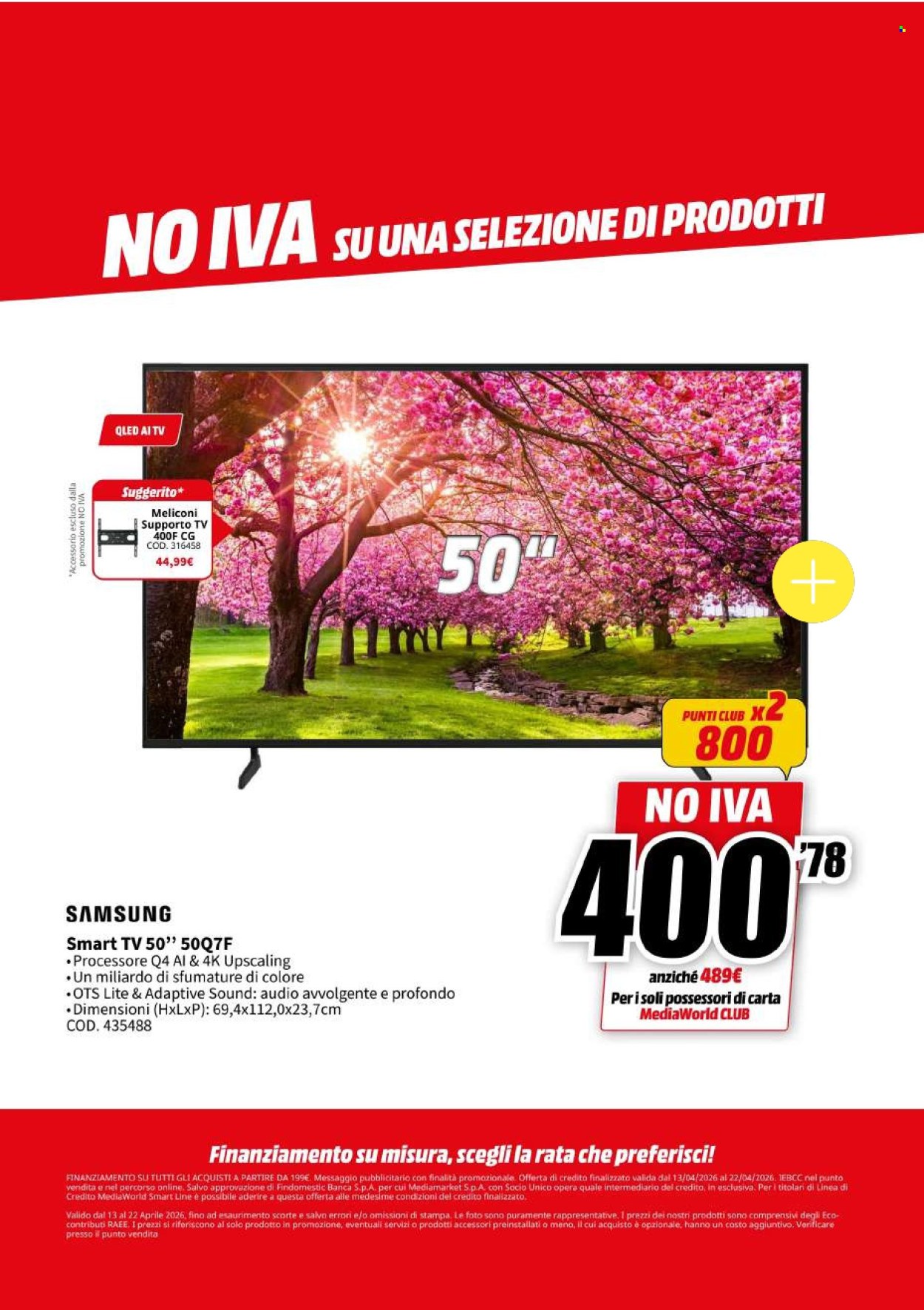Volantino MediaWorld - 13/4/2026 - 22/4/2026. Pagina 5