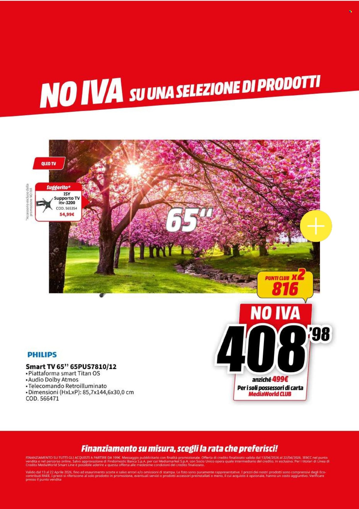 Volantino MediaWorld - 13/4/2026 - 22/4/2026. Pagina 7
