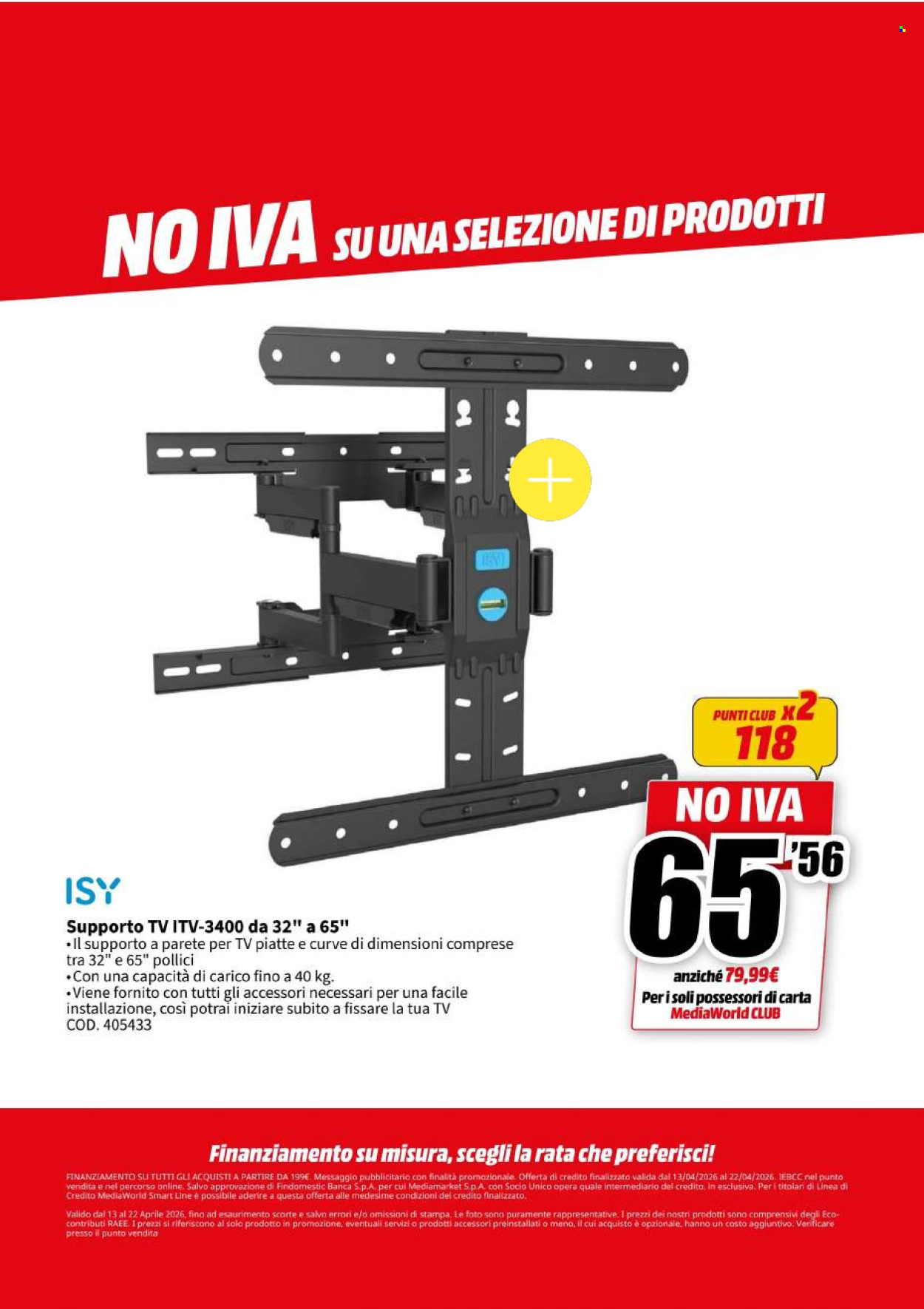 Volantino MediaWorld - 13/4/2026 - 22/4/2026. Pagina 8