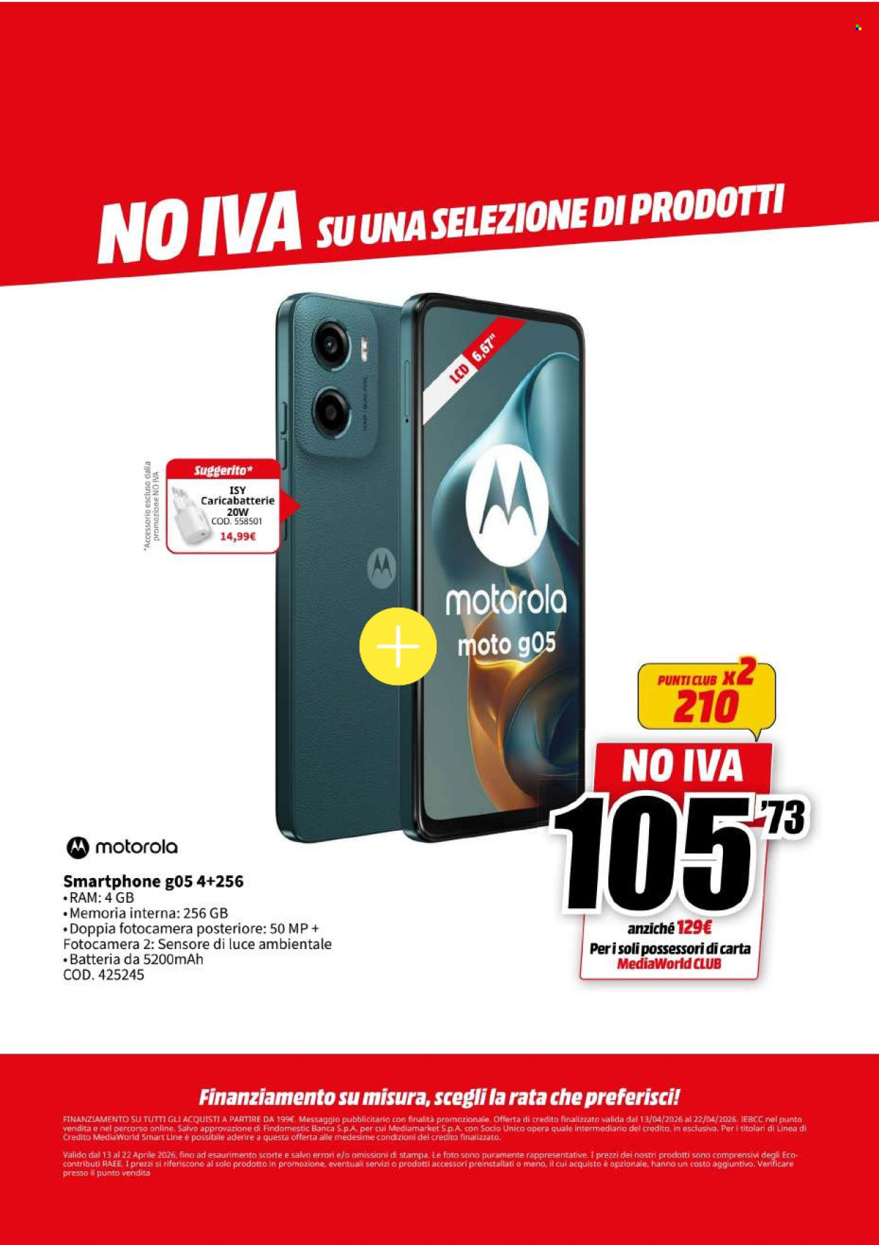 Volantino MediaWorld - 13/4/2026 - 22/4/2026. Pagina 17