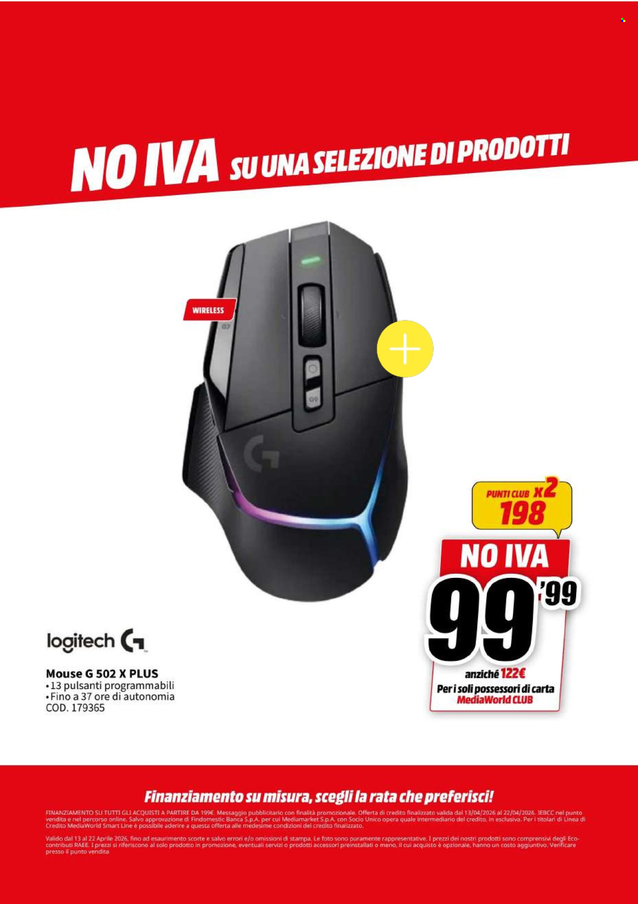 Volantino MediaWorld - 13/4/2026 - 22/4/2026. Pagina 29